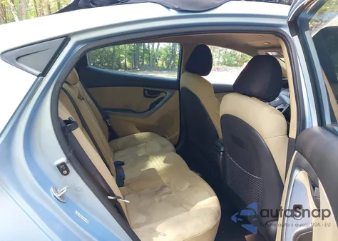 2011 Hyundai Elantra Gls (Ulsan Plant) из США, поврежденный, VIN KMHDH4AE7BU119084